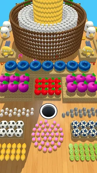 Shoppin' Drop - Hole Puzzle screenshot 1