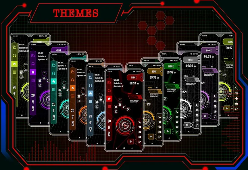Strip Hi-tech Launcher 2025 screenshot 2