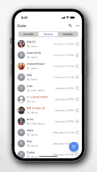 Right Dialer screenshot 3