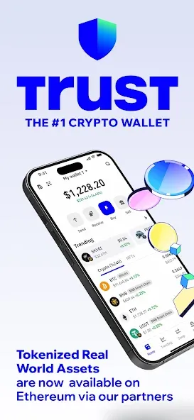 Trust: Crypto & Bitcoin Wallet screenshot 1