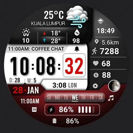 ML2U 377 Watch Face screenshot 29