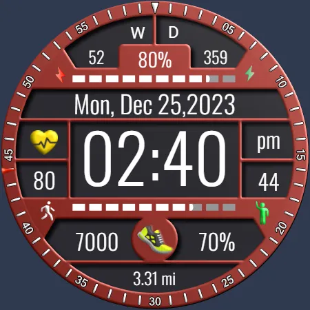 Iris503 Digital Watch Face screenshot 14