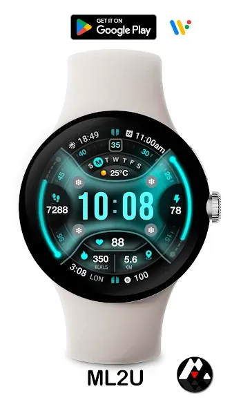 ML2U 234 Watch Face screenshot 1