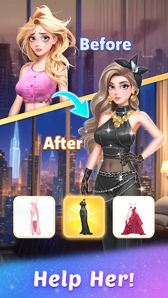 Beauty Sort : Makeover Story screenshot 2