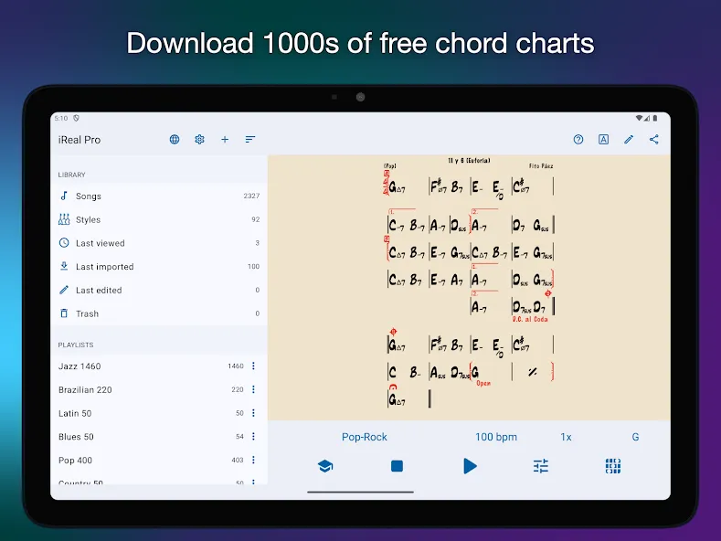 iReal Pro screenshot 9
