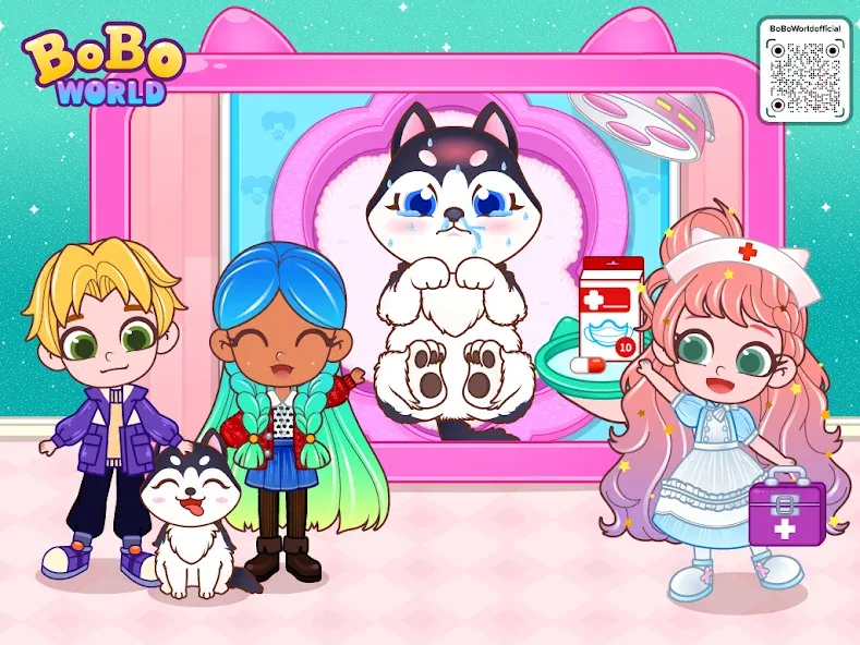 BoBo Pet Hospital for Kids screenshot 8