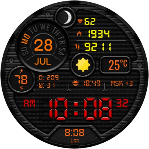 DIGI MADRASAN CTS33 Watch face screenshot 14