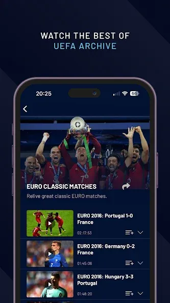 UEFA.tv screenshot 8
