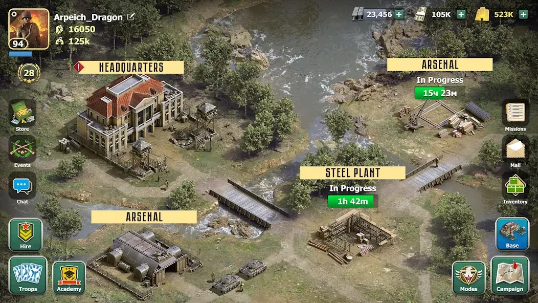 Commanders at War: WW2 Battle screenshot 5