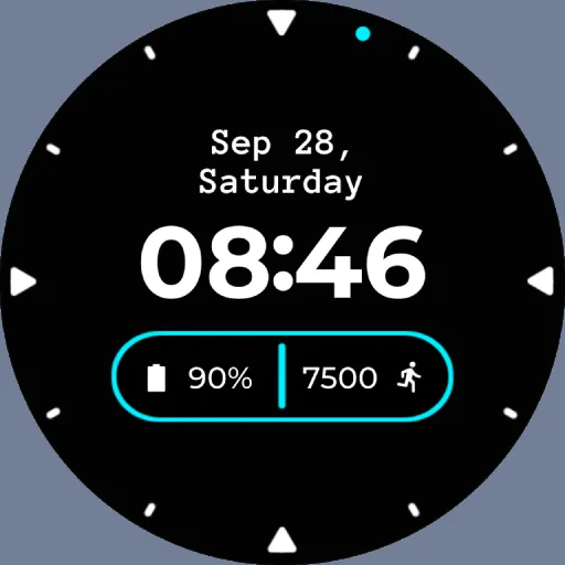 MPW02 Digital Watch Face screenshot 7