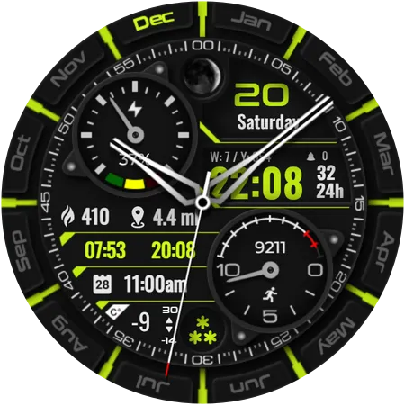 it-M002_Quantum Watch Face screenshot 29