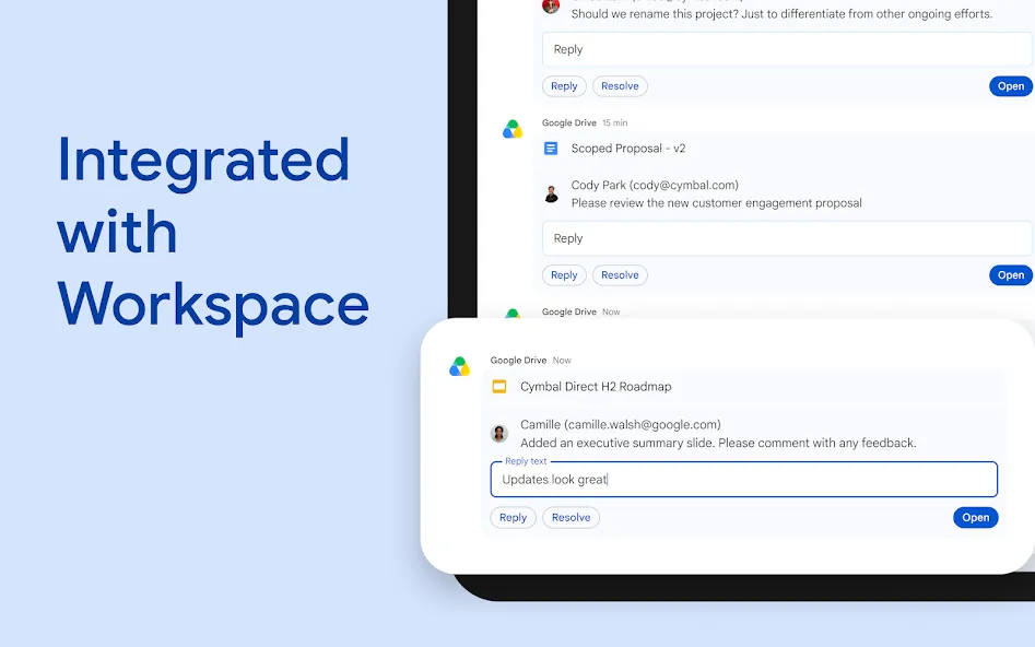 Google Chat screenshot 13