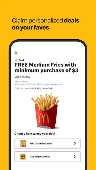 McDonald's screenshot 3