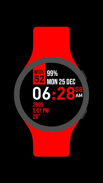 Week Watch Face screenshot 6