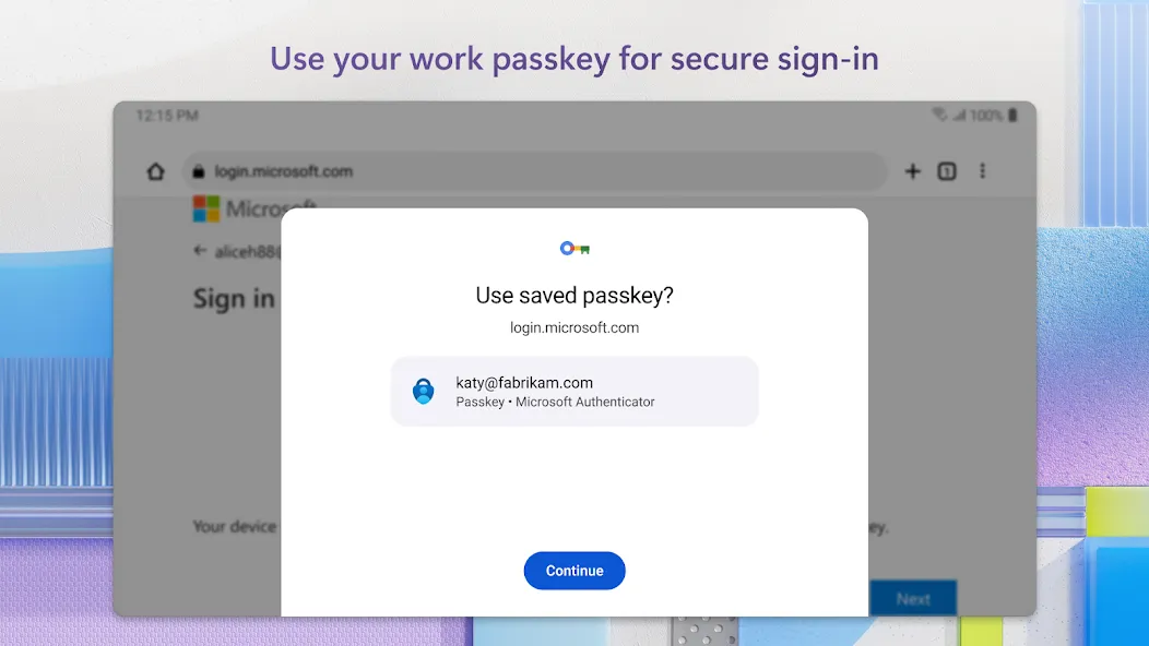 Microsoft Authenticator screenshot 11