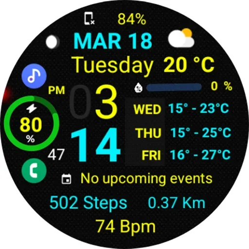 Informative Weather Day NTV578 screenshot 28