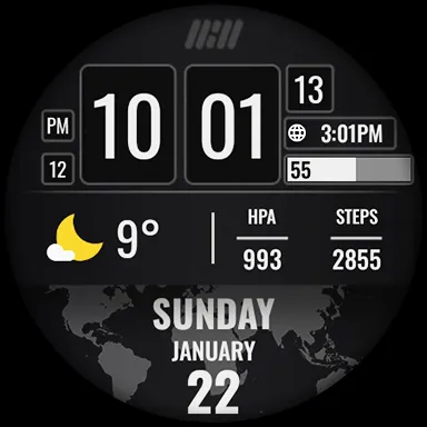 Tancha S54 Digital Watch Face screenshot 20