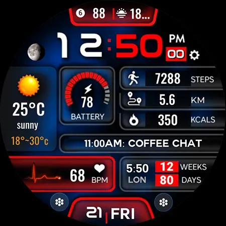 ML2U 228 Watch Face screenshot 30