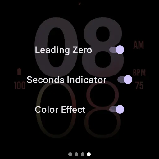 Lovely Large Watch Face screenshot 10