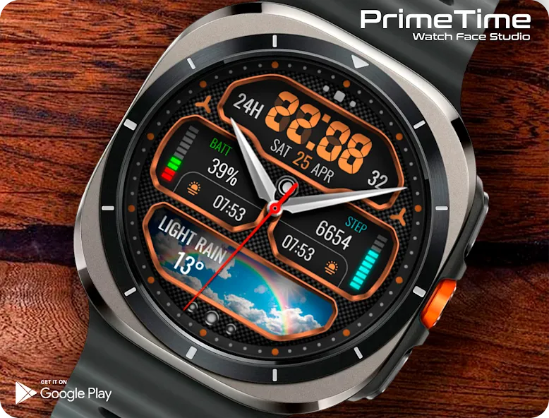 PT45 Hybrid Watch Face screenshot 2