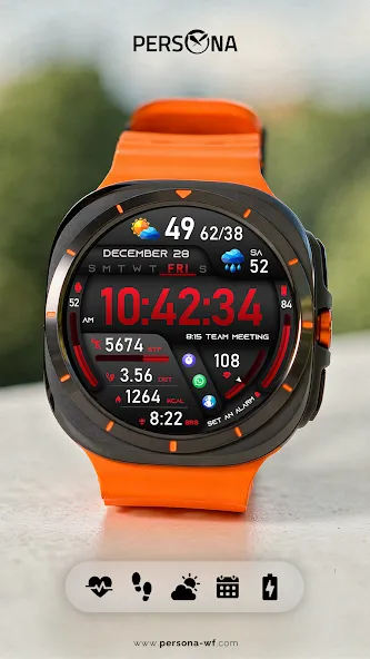 PER49 Digital Watch Face screenshot 7