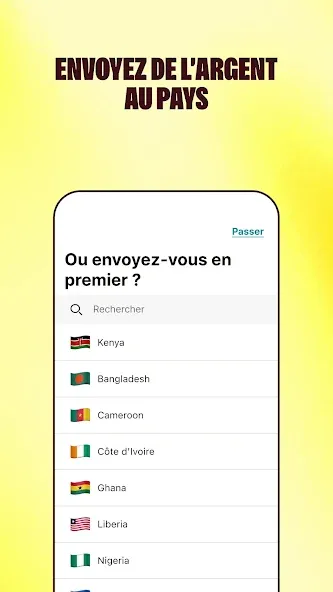 Sendwave Transfert d’Argent screenshot 2