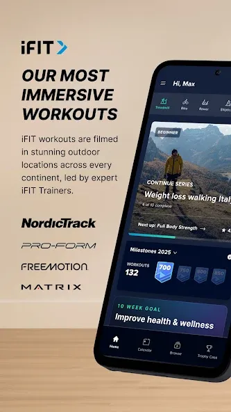 iFIT Workouts screenshot 1