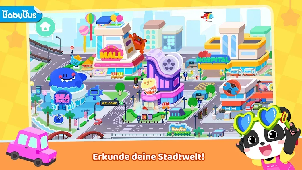 Baby Panda's Town: Meine Welt screenshot 1