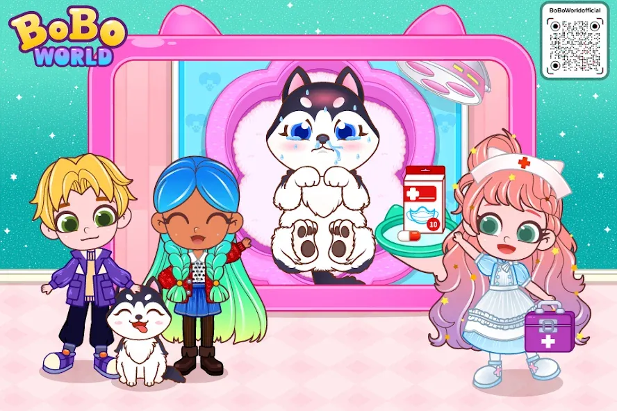 BoBo Pet Hospital for Kids screenshot 3