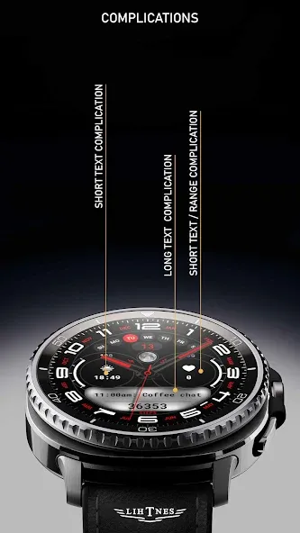 Hybrid Watch Face 012 screenshot 4