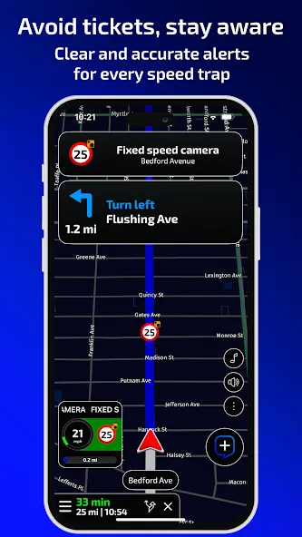 Radarbot: Radar Detector, GPS screenshot 3
