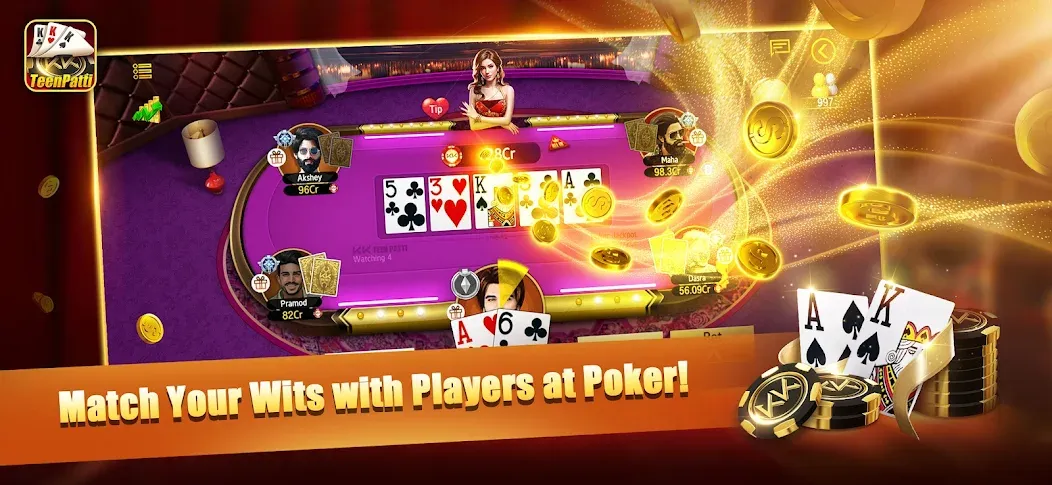 KKTeenPatti - Poker, Slots screenshot 3