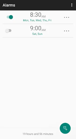 Simple Alarm Clock screenshot 5