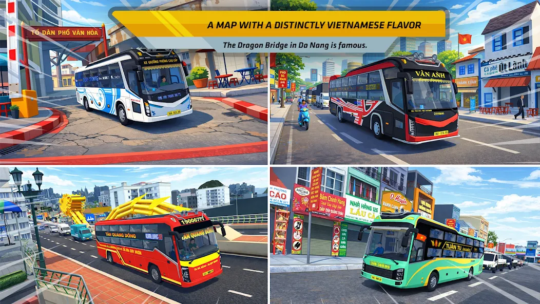 Coach Bus Simulator Vietnam screenshot 4