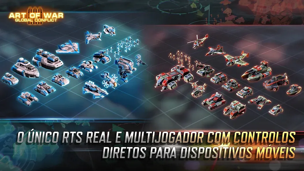 Art of War 3: RTS Estratégia screenshot 5