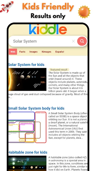 Zibble: Safe Kids Web Browser screenshot 2