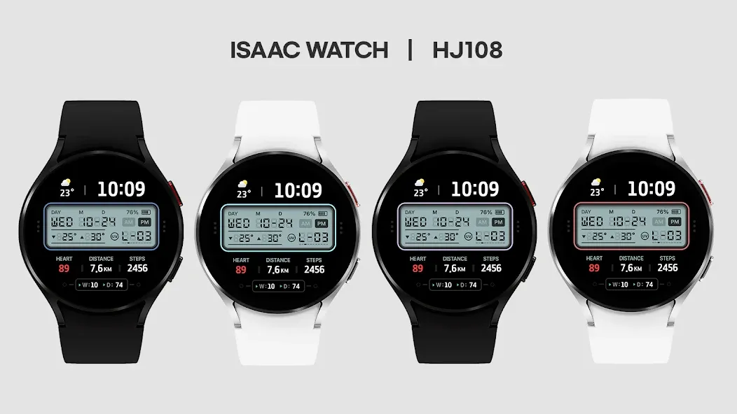 ISAAC WATCH HJ108 screenshot 6
