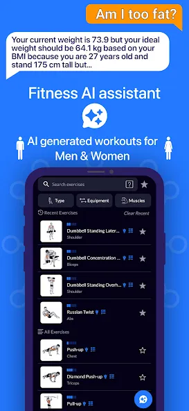 Workout Planner Gym Log・Fit AI screenshot 4