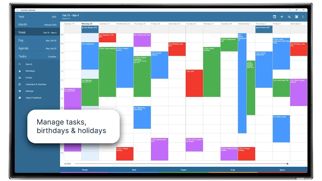 Business Calendar 2 Planner screenshot 29