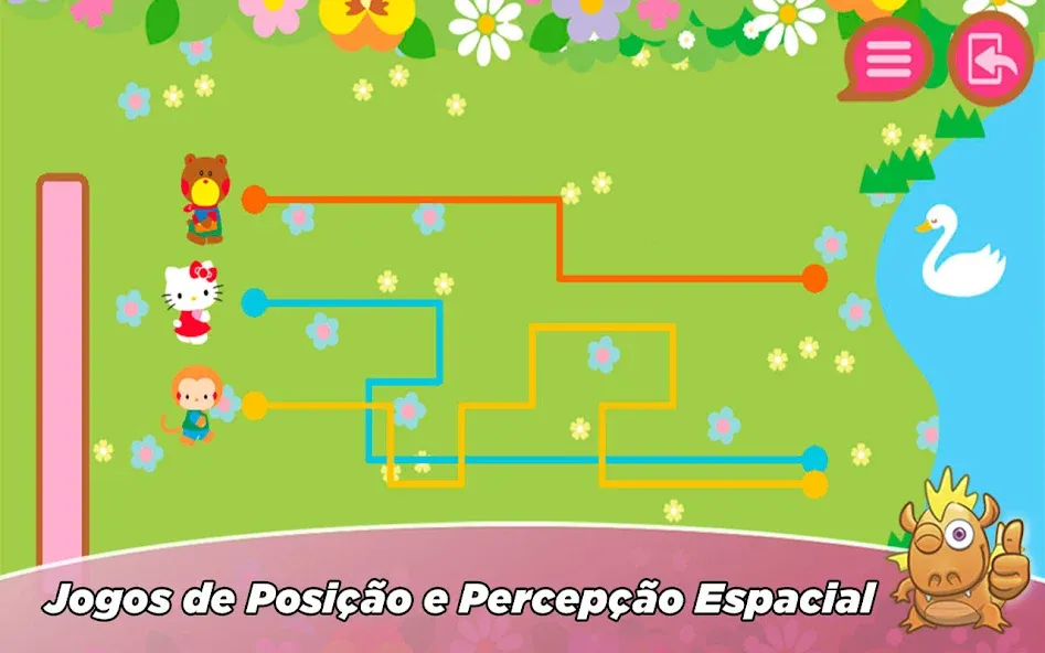 Hello Kitty Jogo Educacional screenshot 6