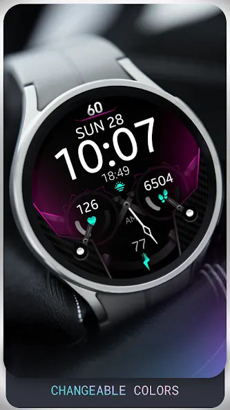 Dream 113 digital watch face screenshot 3