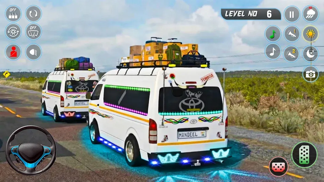 Mini Coach Bus Driving Bus Sim screenshot 6
