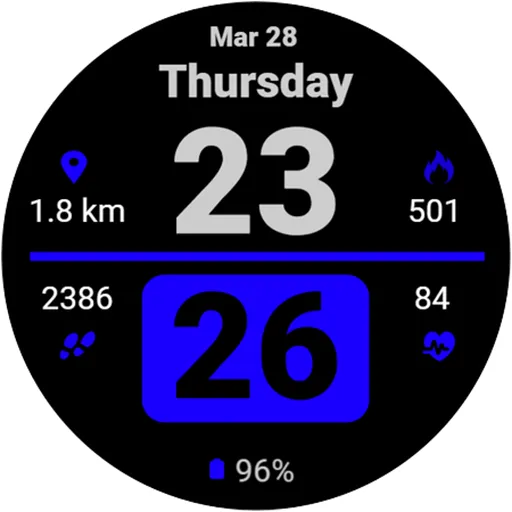 Digital Nox321 Watch Face screenshot 18