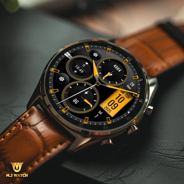 MJ178 Elegant Hybrid WatchFace screenshot 3