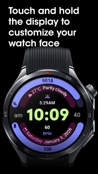 MDS06 Sport Watch Face screenshot 4