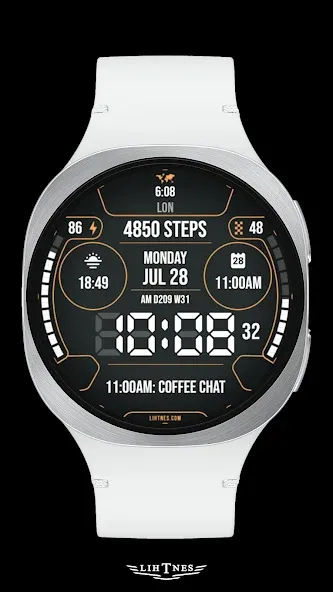 Digital Watch Face 055 screenshot 2