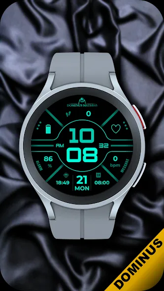DM027 High-tech Digital Face screenshot 6