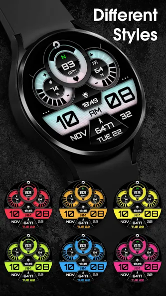 PRADO X143 Digital Watch Face screenshot 5