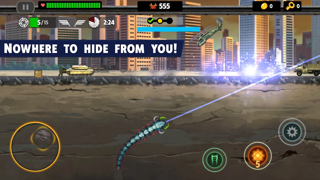 Death Worm™ - メガ怪獣 screenshot 16