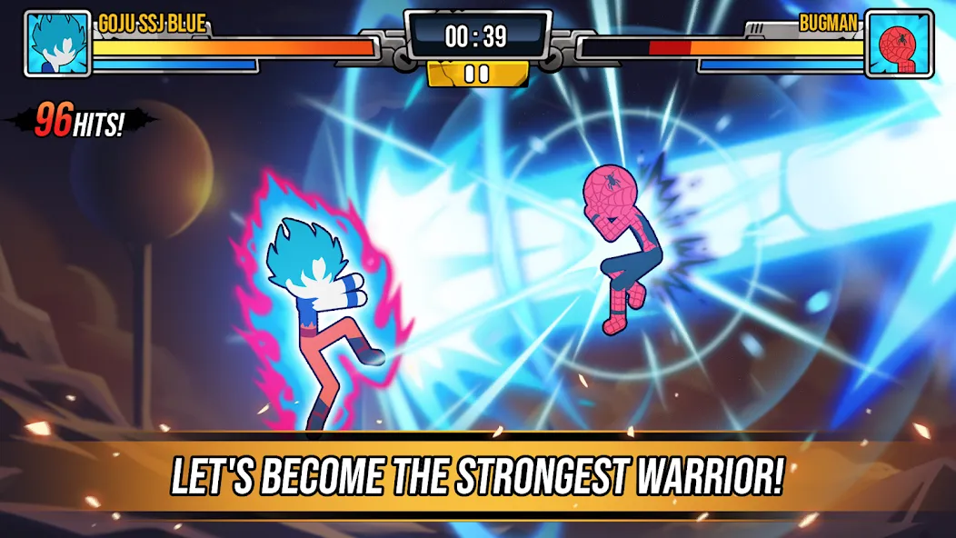 Super Stickman Dragon Warriors screenshot 1